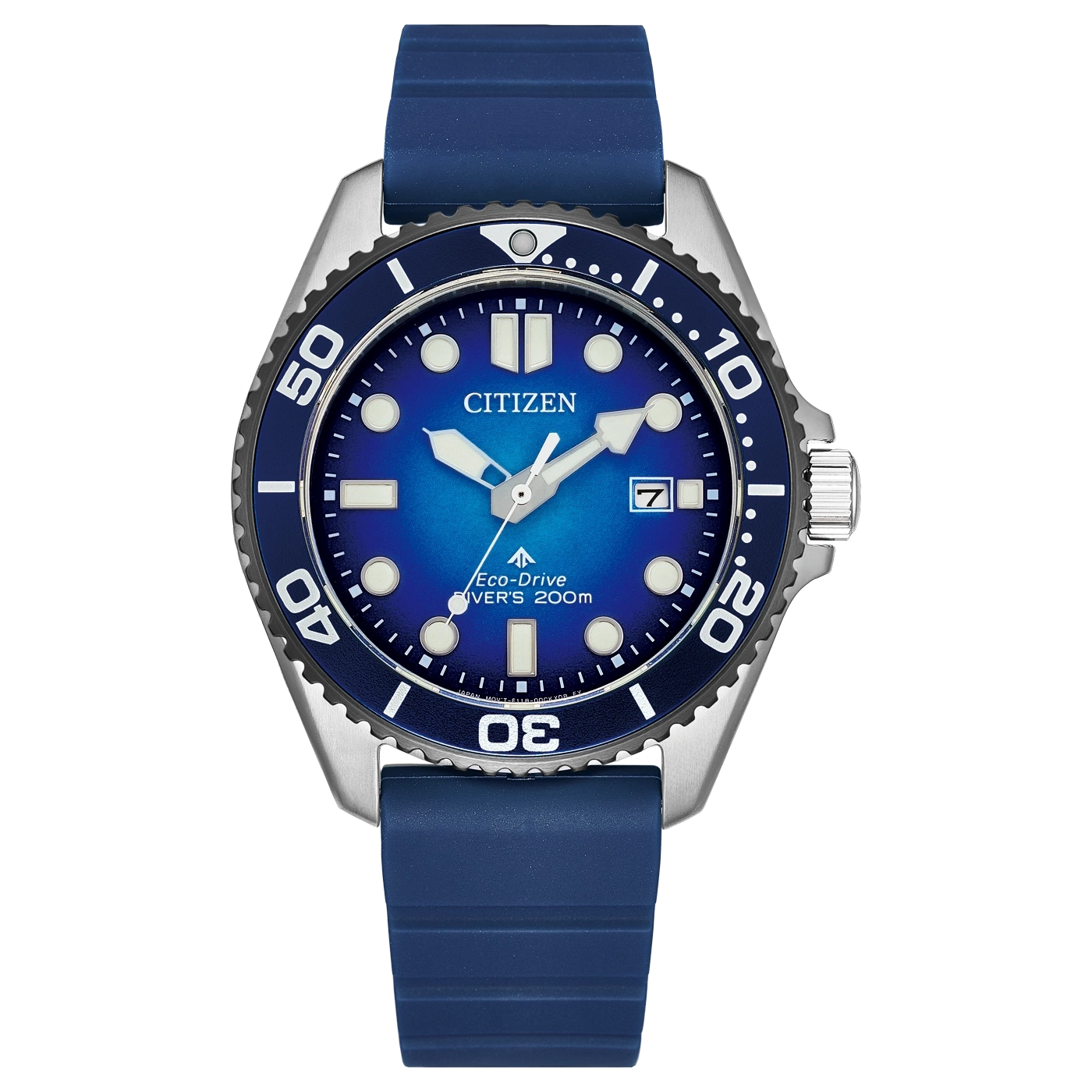 BN0267-04LHomme Bande de caoutchouc (uréthane) Bleu ø 40.55mm