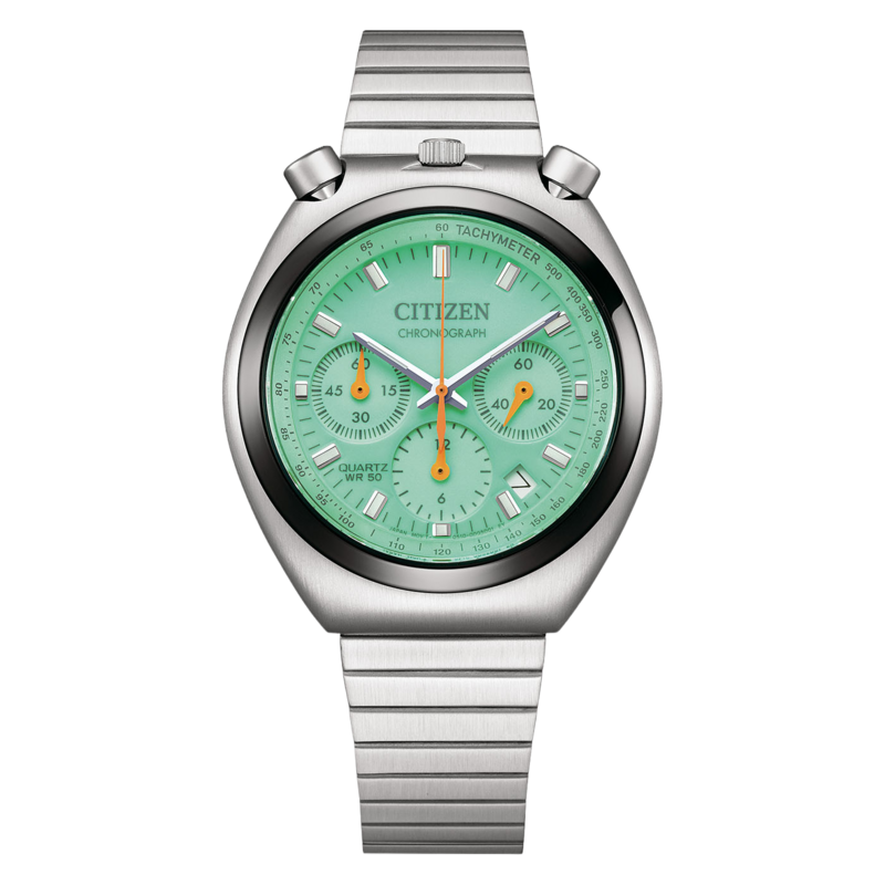 AN3660-73X Homme Acier inoxydable Vert ⌀ 38mm