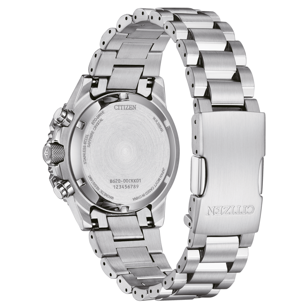 CA4660-61A Homme Acier inoxydable argent ⌀ 40mm