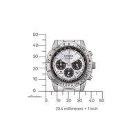 CA4660-61A Homme Acier inoxydable argent ⌀ 40mm