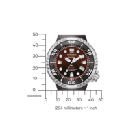 BN1024-01Z Homme Bande de caoutchouc (uréthane) rouge ⌀ 46mm