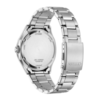 Dos de montre Citizen, acier inoxydable, Eco-Drive, W.R.10BAR, Japan Movt.