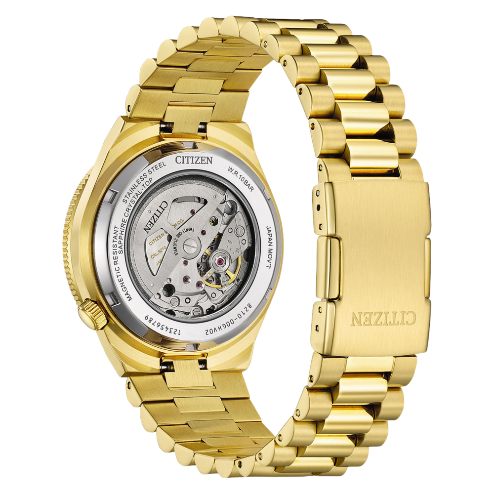 NJ0232-53X Homme Acier inoxydable kaki ⌀ 40mm