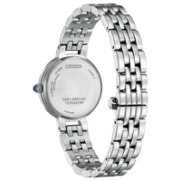 Dos de montre Citizen, acier inoxydable, cristal saphir, Eco-Drive, Japan Movt, W.R.5BAR-9