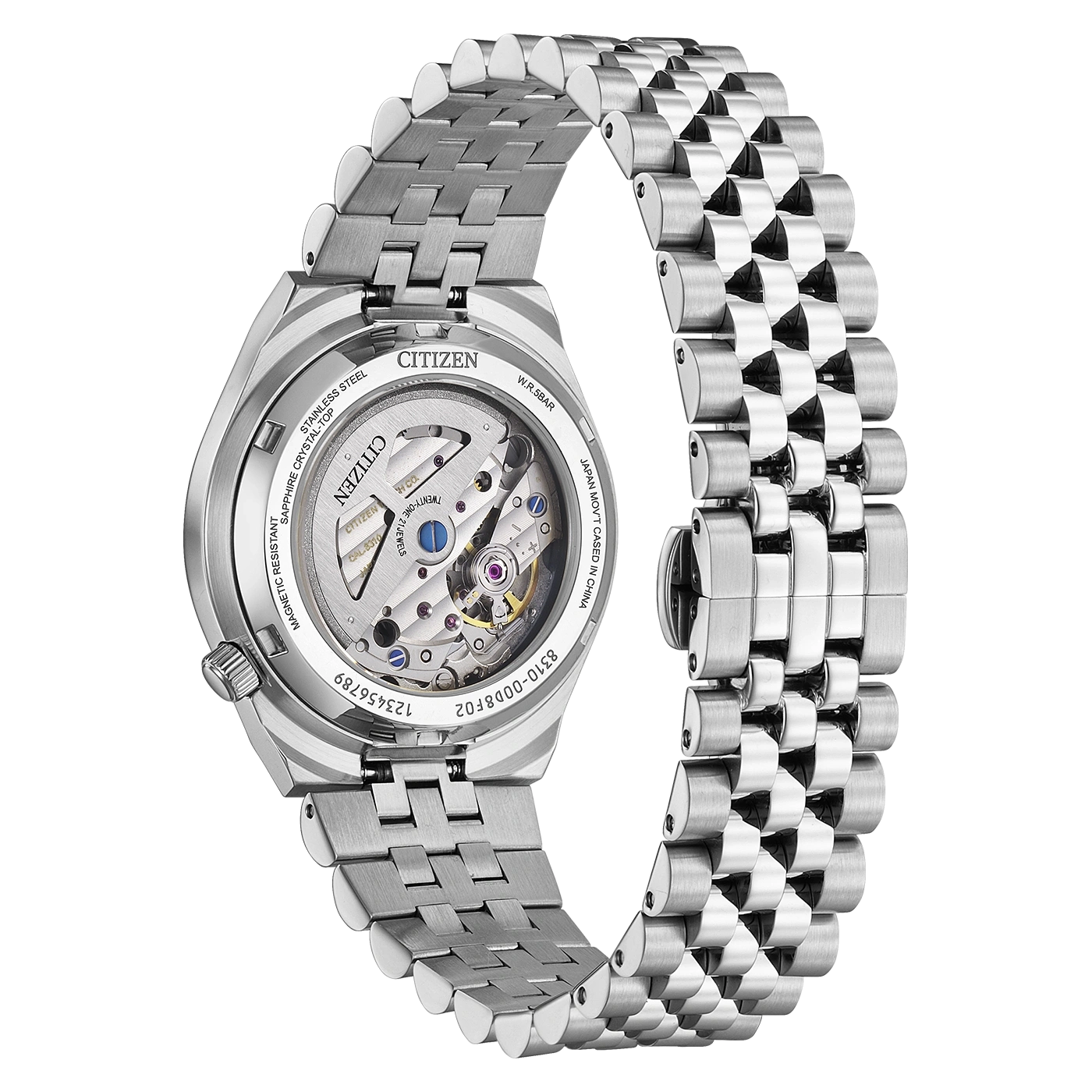 NK0030-51X Homme Acier inoxydable Vert ø 37mm