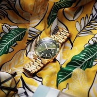 NJ0232-53X Homme Acier inoxydable kaki ⌀ 40mm