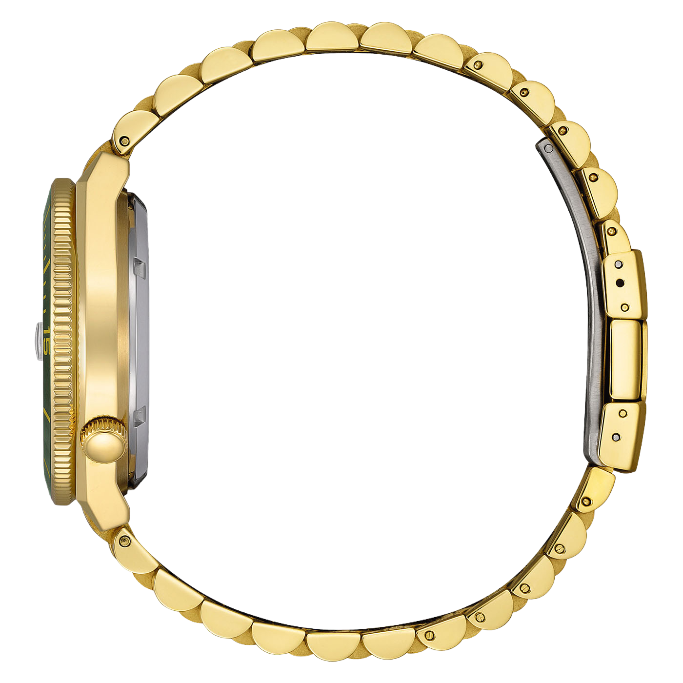 NJ0232-53X Homme Acier inoxydable kaki ⌀ 40mm