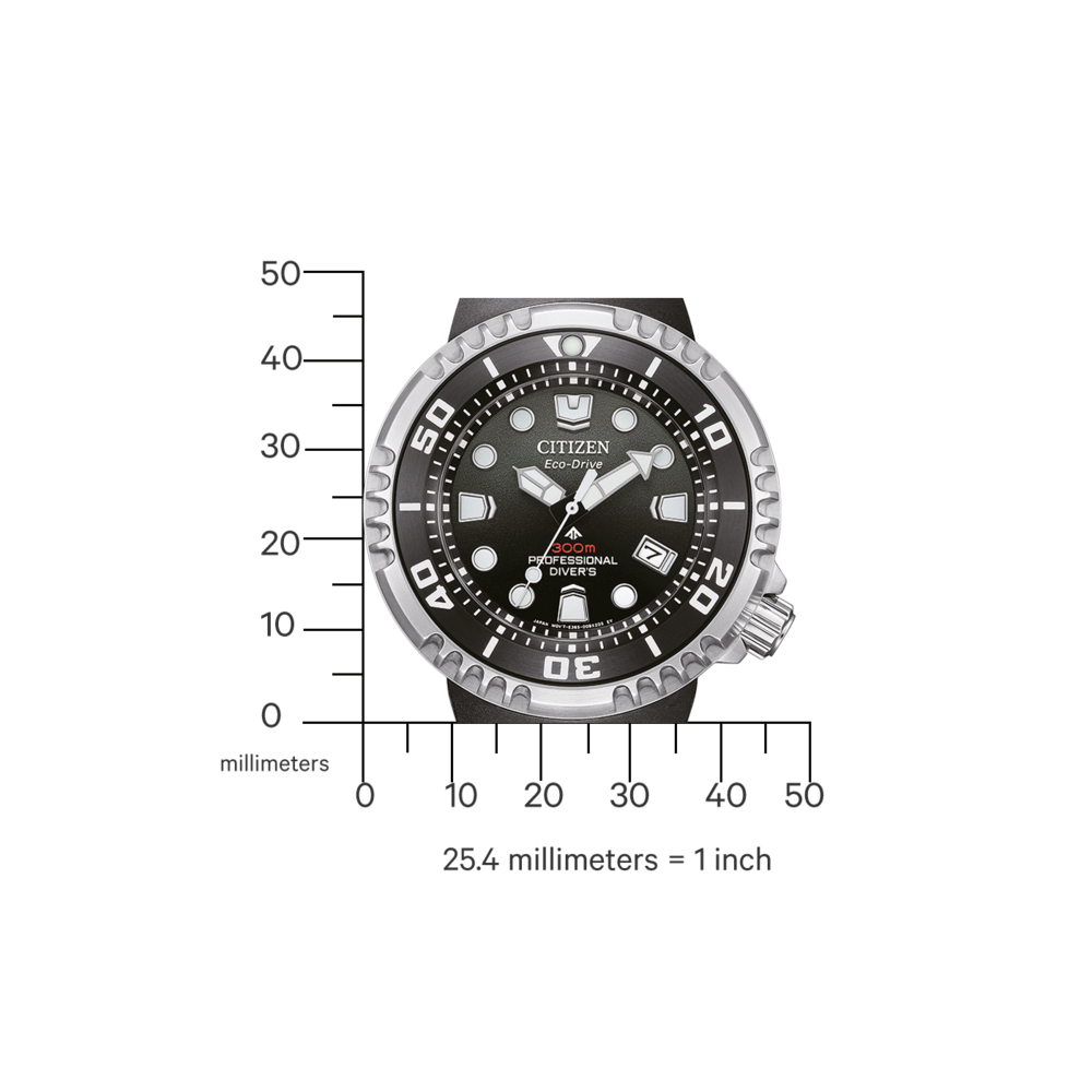 BN1024-01E Homme Bande de caoutchouc (uréthane) noir ⌀ 46mm