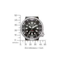 BN1024-01E Homme Bande de caoutchouc (uréthane) noir ⌀ 46mm