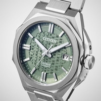 Montre Citizen Series 8 automatique à cadran vert tissé
