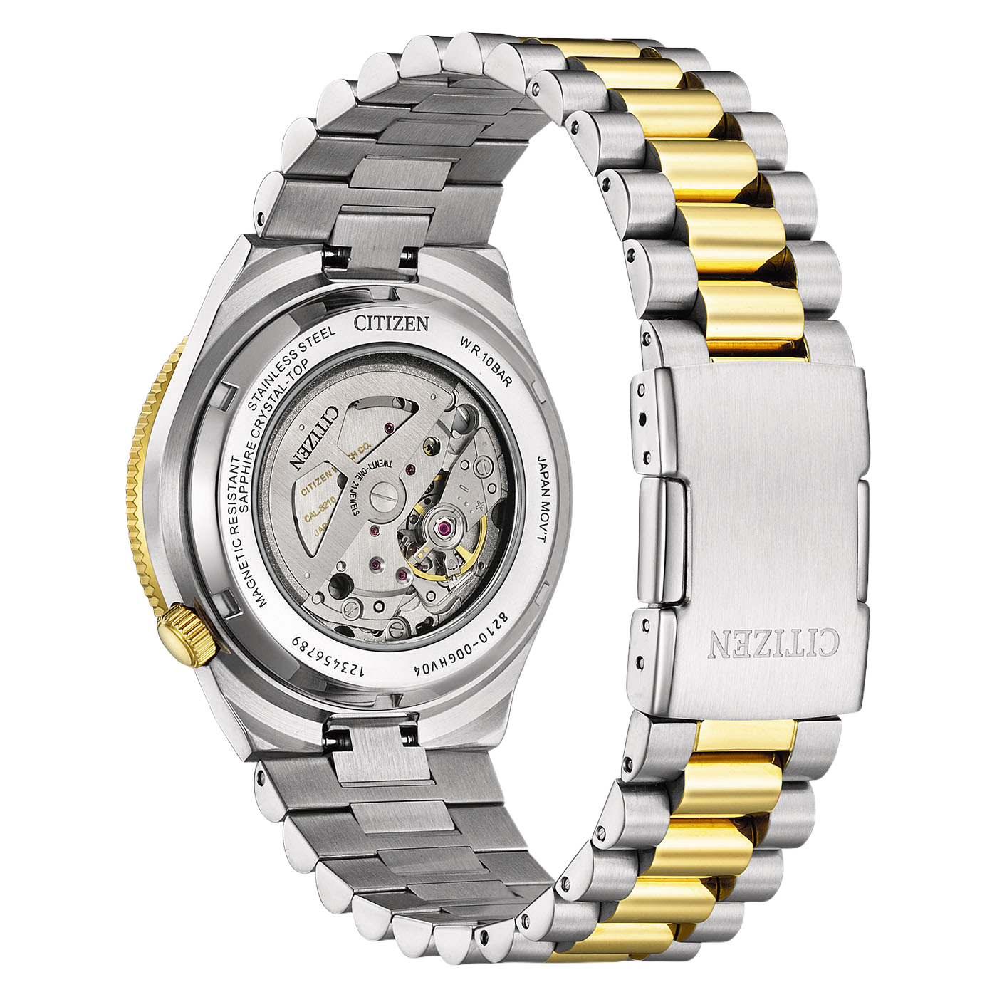 NJ0234-58X Homme Acier inoxydable Rouge ⌀ 40mm