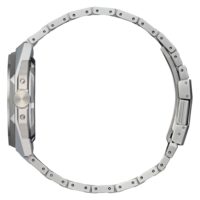 Montre bracelet en argent avec une boucle déployante